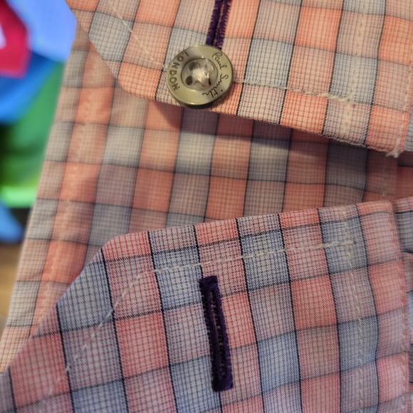 Men's Paul Smith Dress Shirt Size 16.5 Sleeve 42 - Picture 8 of 9